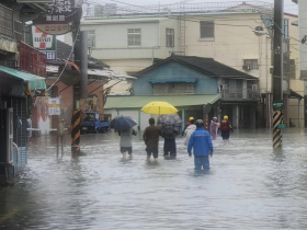 嘉南淹大水，連台積電AP7都淹沒！問治水預算花去哪？經濟部：前瞻建設讓「退水快、淹水面積變少」