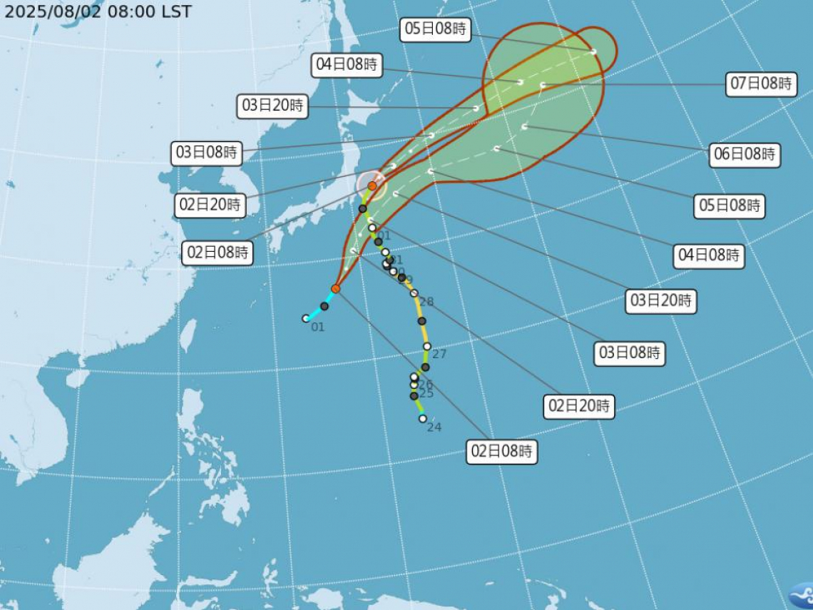 致災性豪雨狂炸全台！「時雨量破百」有多可怕？氣象署：許多人一輩子也不會遇到…8/3停班課縣市一覽