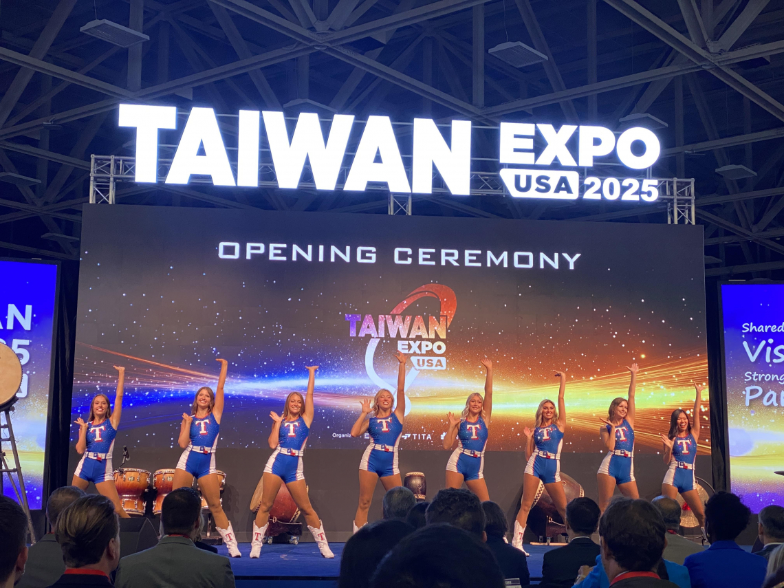 台灣形象展移師達拉斯，150家台灣精品、乖乖等30採購商都來了！黃志芳：德州成全新世界製造中心