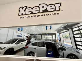 洗車配咖啡，讓女性顧客多一倍！「KeePer再攜手CAFE!N」插旗南台灣，搶汽車美容730億商機