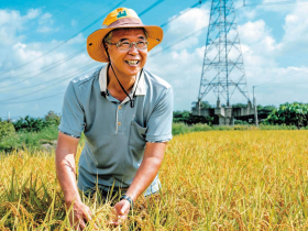 台中好米揚名國際  台中稻米達人奪日本金賞 林凡閔