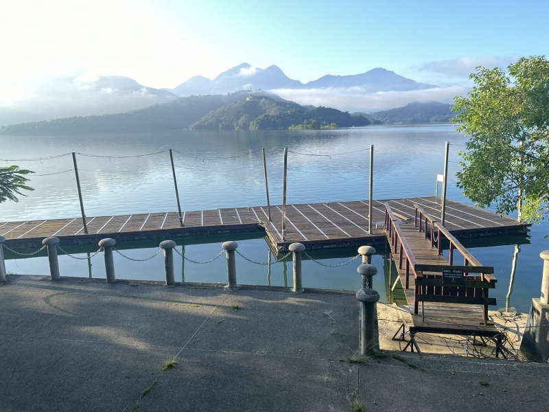 經日月行館、文武廟、環湖步道…謝金河這原因對日月潭情有獨鍾：在早起晨光中品味湖光山色的美