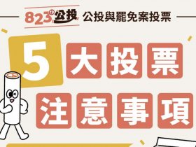 823公投、罷免投票做這5件事，最高罰20萬！投錯票匭仍有效票？中選會親解，三流程先注意