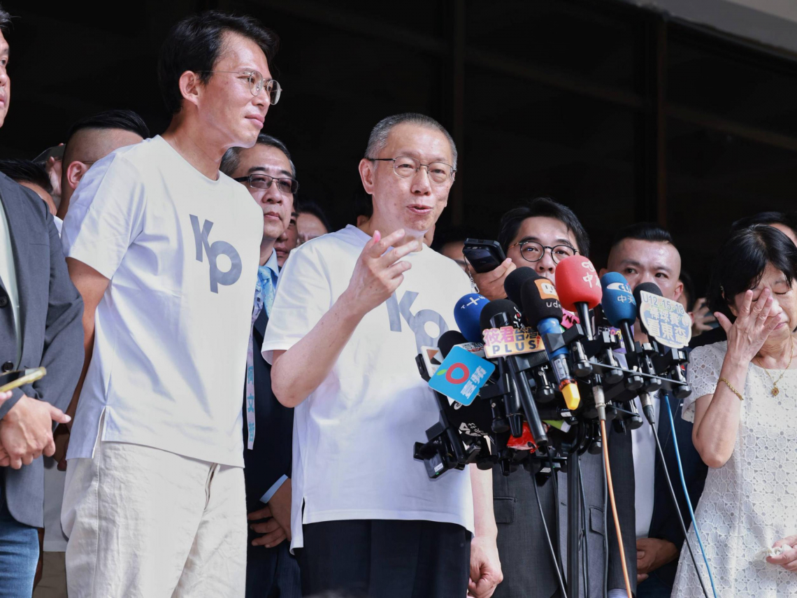 柯文哲三出看守所，可能投入2026高雄市長選戰？周玉蔻示警他將啟動殲滅戰：藍白唯一主君「大太陽」