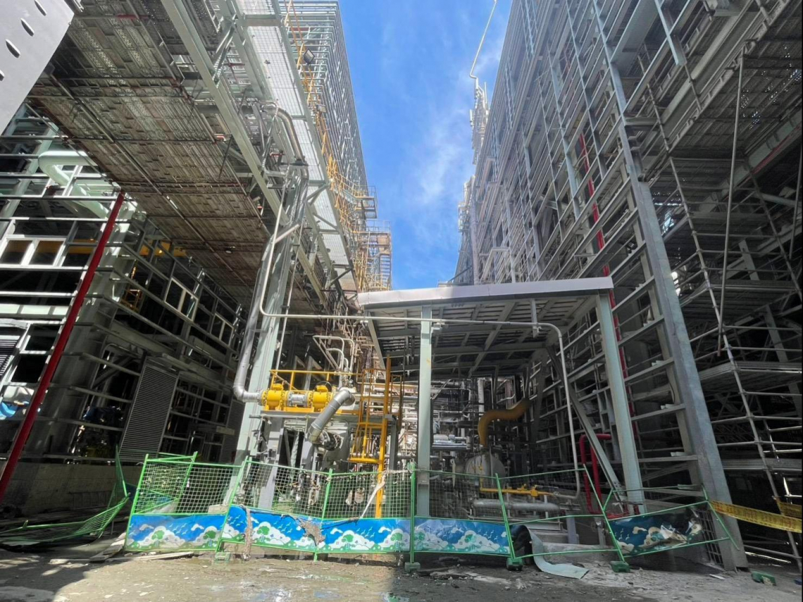 興達火災初判 統包商未使用正確墊片肇禍 台電將究責求償