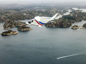 Alia CX300驗證電池續航與機場充電 電動飛機試飛兩大城市  油氣大國挪威的空中革命