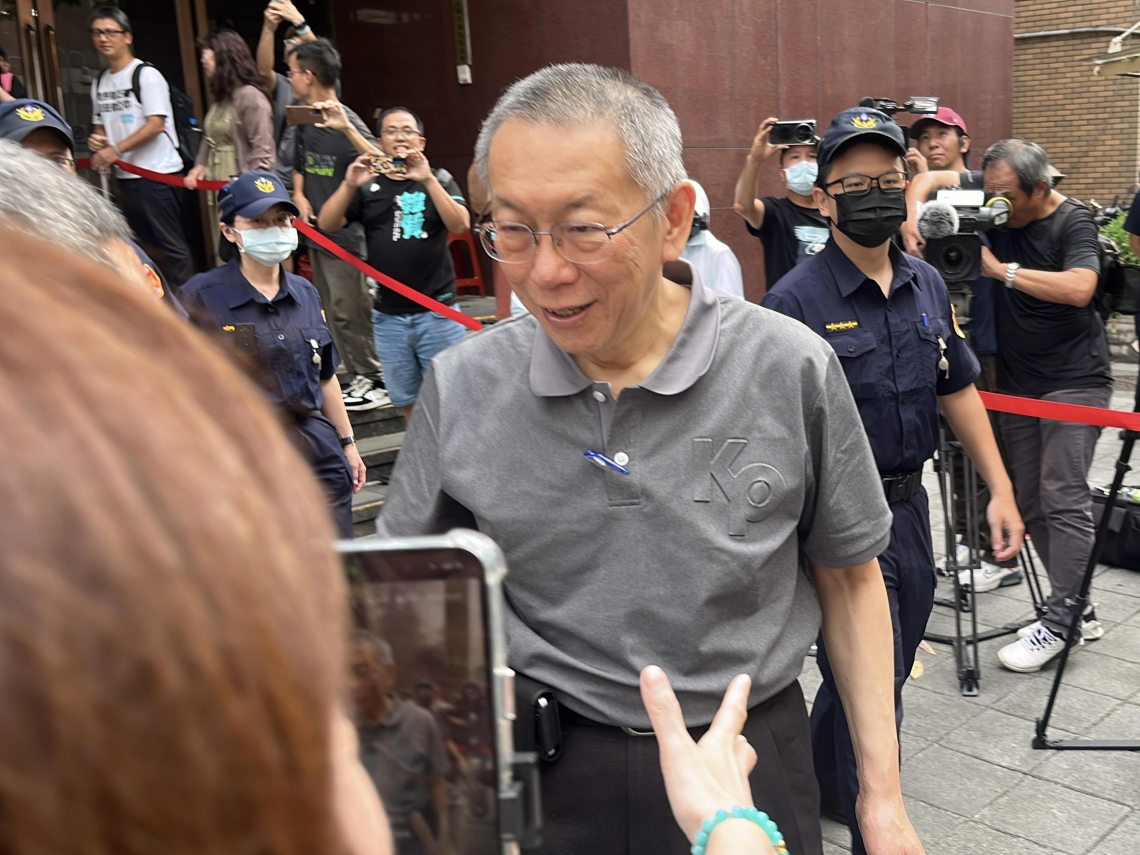 柯文哲交保確定，北檢不抗告了！羈押爭議暫落幕…檢嗆若違反「這件事」會重新考慮再提出