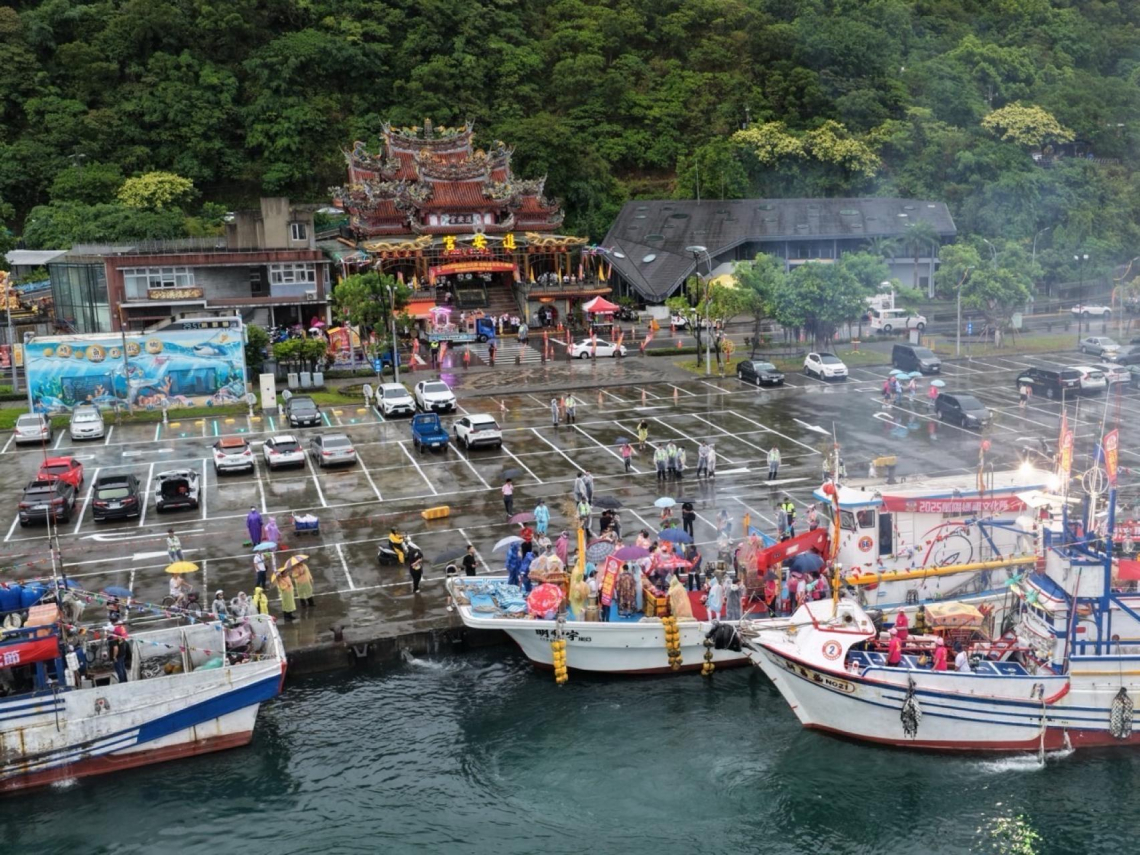 2025蘭陽媽祖文化節啟航 集體默禱為花蓮光復鄉祈福