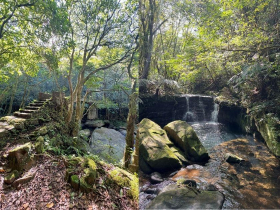 芊蓁坑古道、虎豹潭古道、紅壇古道…沿溪畔步行宛如仙境，謝金河：這條是最有味道的古道