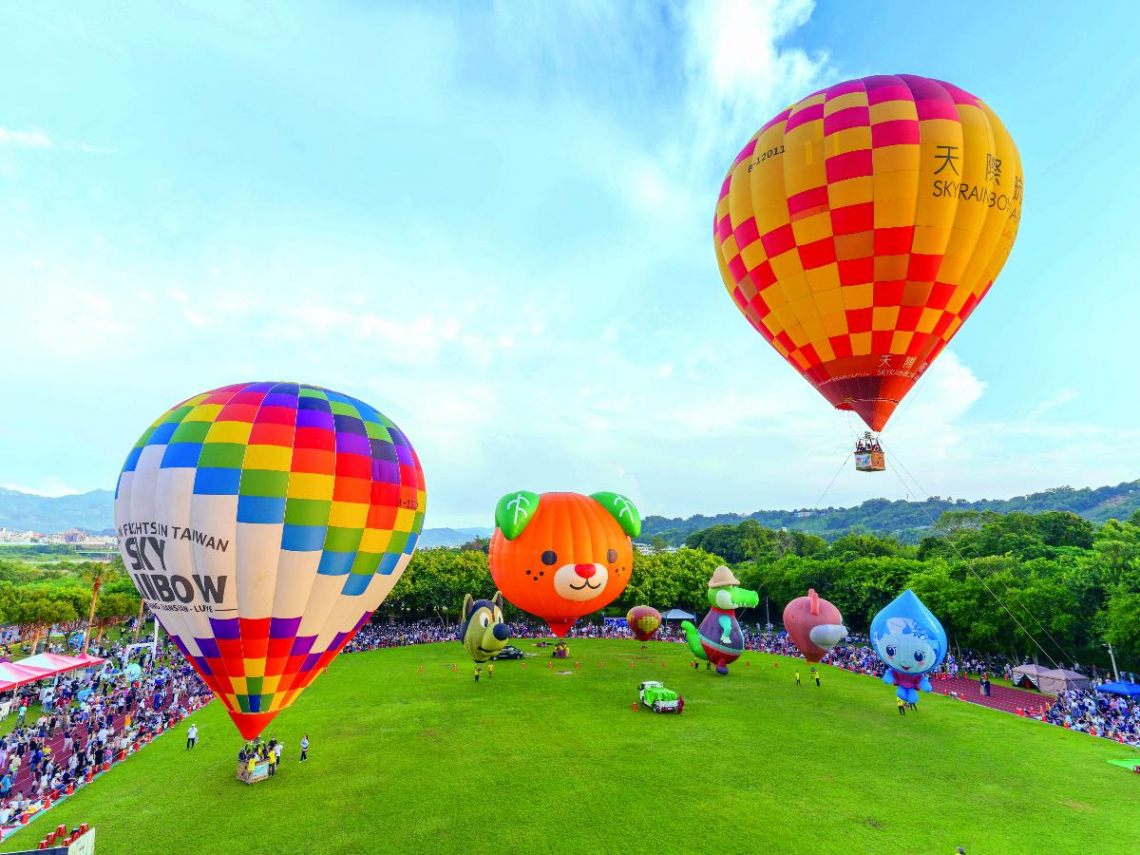 山城盛典   石岡熱氣球嘉年華 「蜜柑狗狗」萌趣加持