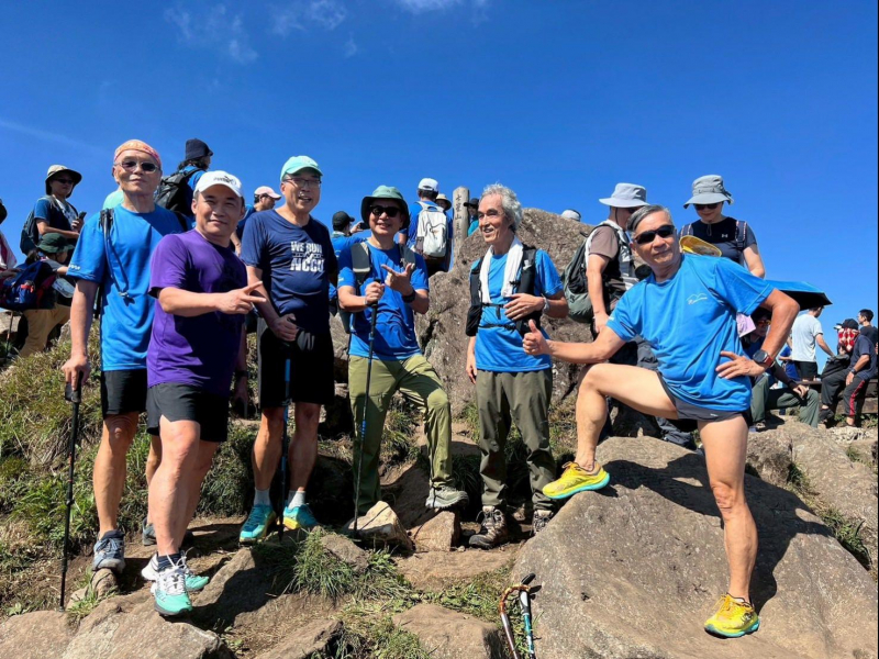 用雙腳寫下為好友的生日祝福，謝金河重返陽明山，揭這條路直通七星山美呆了
