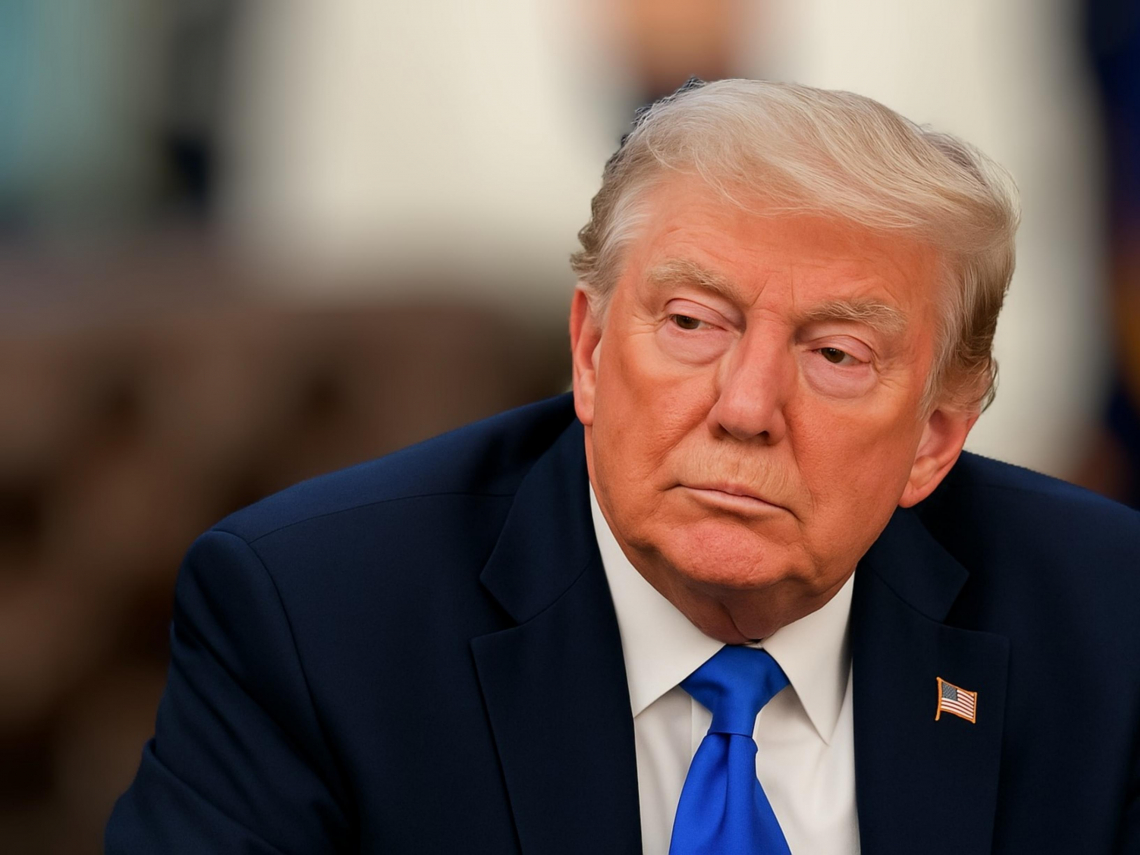 川普又生氣，這次因為「頭髮不見」...促加薩停火登《時代》封面：頭上像放了漂浮王冠，為何這樣對我