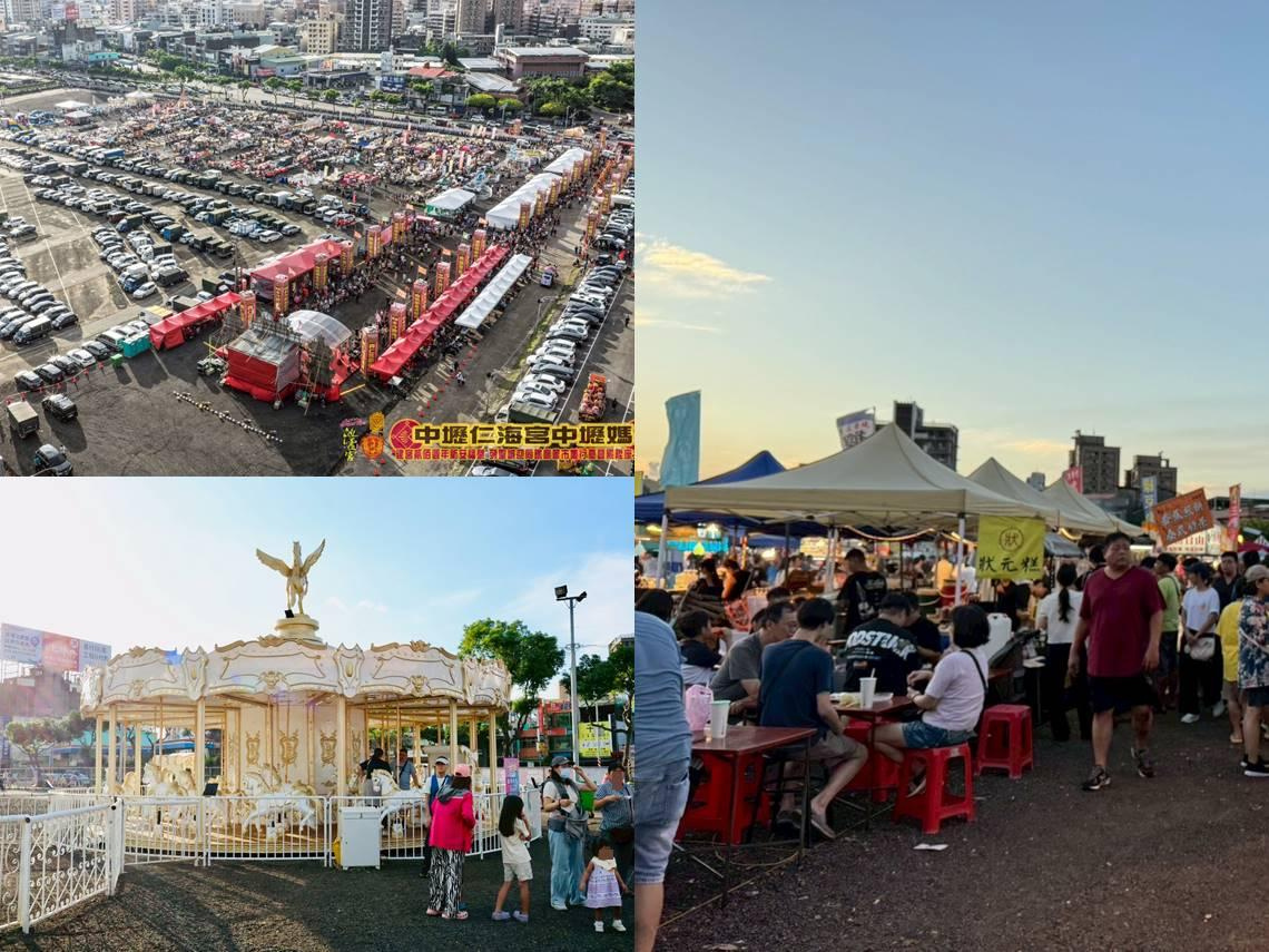 最後營業日曝光！中壢仁海宮夜市提前收攤，超過300個攤位、19種親子遊樂設施...地點、營業時間、交通方式一次看