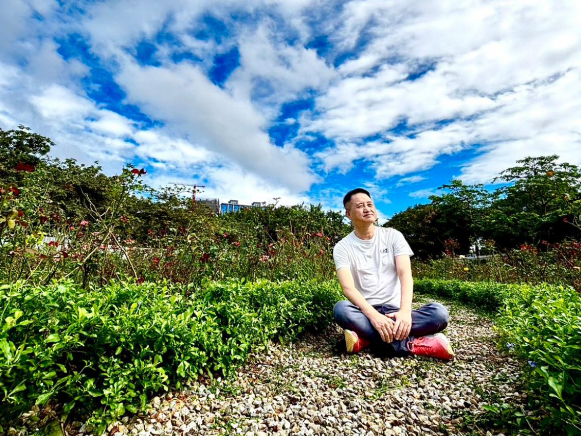 東海大學誕生小王子玫瑰花園 黃騰輝兩萬玫瑰獻禮母校