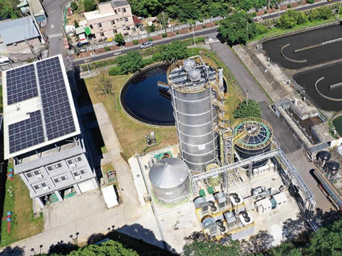 永豐餘領航 廢水變沼氣 龜山水資源回收中心轉型綠能中心