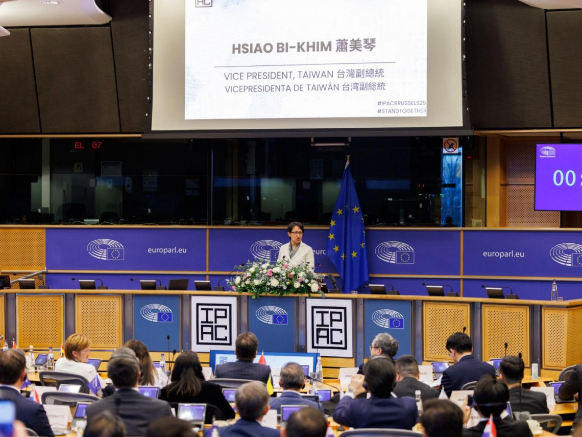 蕭美琴IPAC演說全文／台灣對世界至關重要！從社會到經濟韌性：全球繁榮有賴強韌自由的台灣