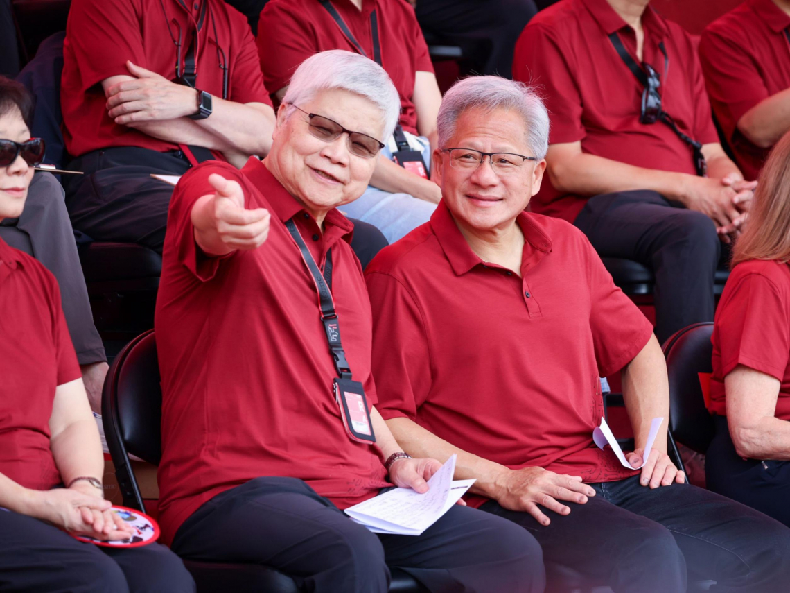 台積電運動會張忠謀「這原因」沒來，黃仁勳嗨喊TSMC熊讚！魏哲家灑21億紅包：全球員工都2.5萬