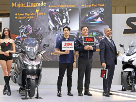 三陽祭八款新車出征全球  光陽強化地頭蛇經銷商策略 米蘭車展現場  台灣機車雙雄拚外銷突圍