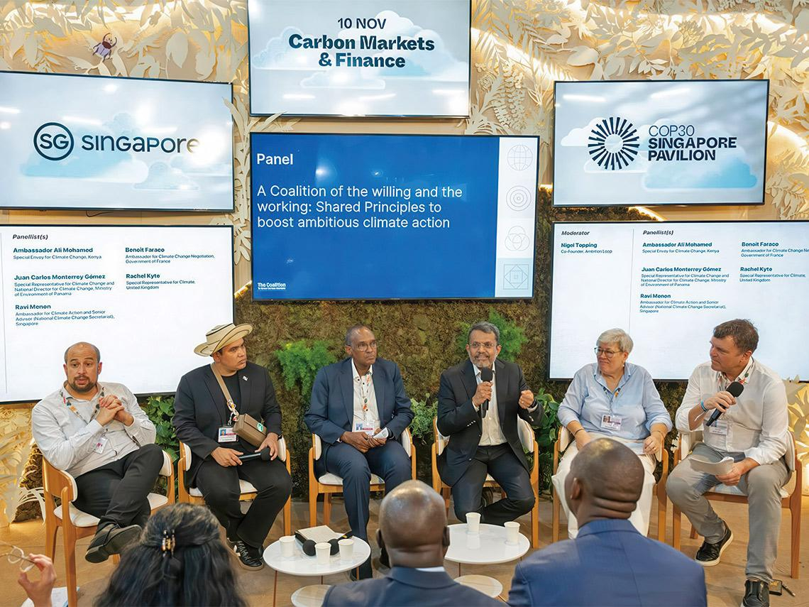 碳交易之父李堅明剖析 COP30聚焦貢獻度與碳市場協作 全球加速啟動氣候金融新局