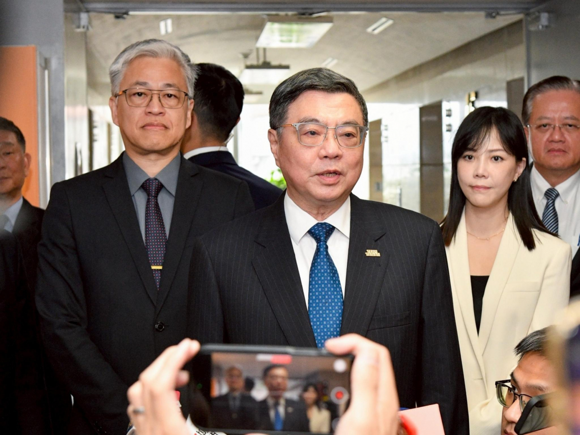 財劃法覆議8度遭藍白否決...卓榮泰：勿以為能蒙蔽國人眼耳成鴕鳥「不正常決議，政院沒必須執行壓力」