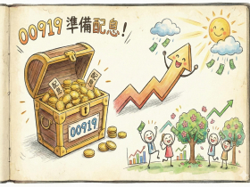 00919配息0.54元，才填息準備要除息、22元能買？一表看甜甜入手價：「月入一萬」本金要多少