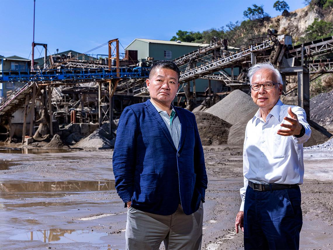 砂石大王轉型資源循環，開發低碳排再生建材！立順興化爐碴成綠金，賣進台積電中科廠