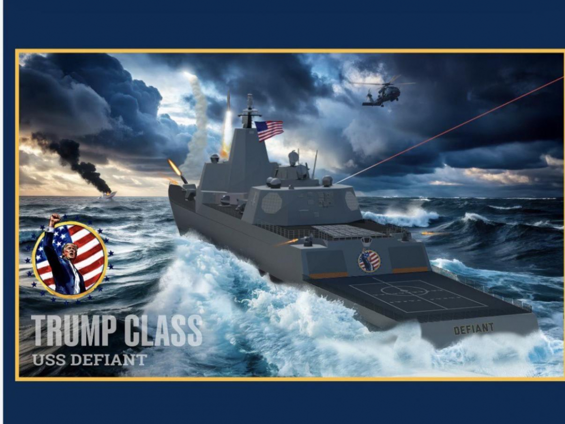 川普打造「川普級」戰艦威力大百倍！配核武裝巡弋飛彈冷戰後首見…將親自設計：我是個非常有美感的人