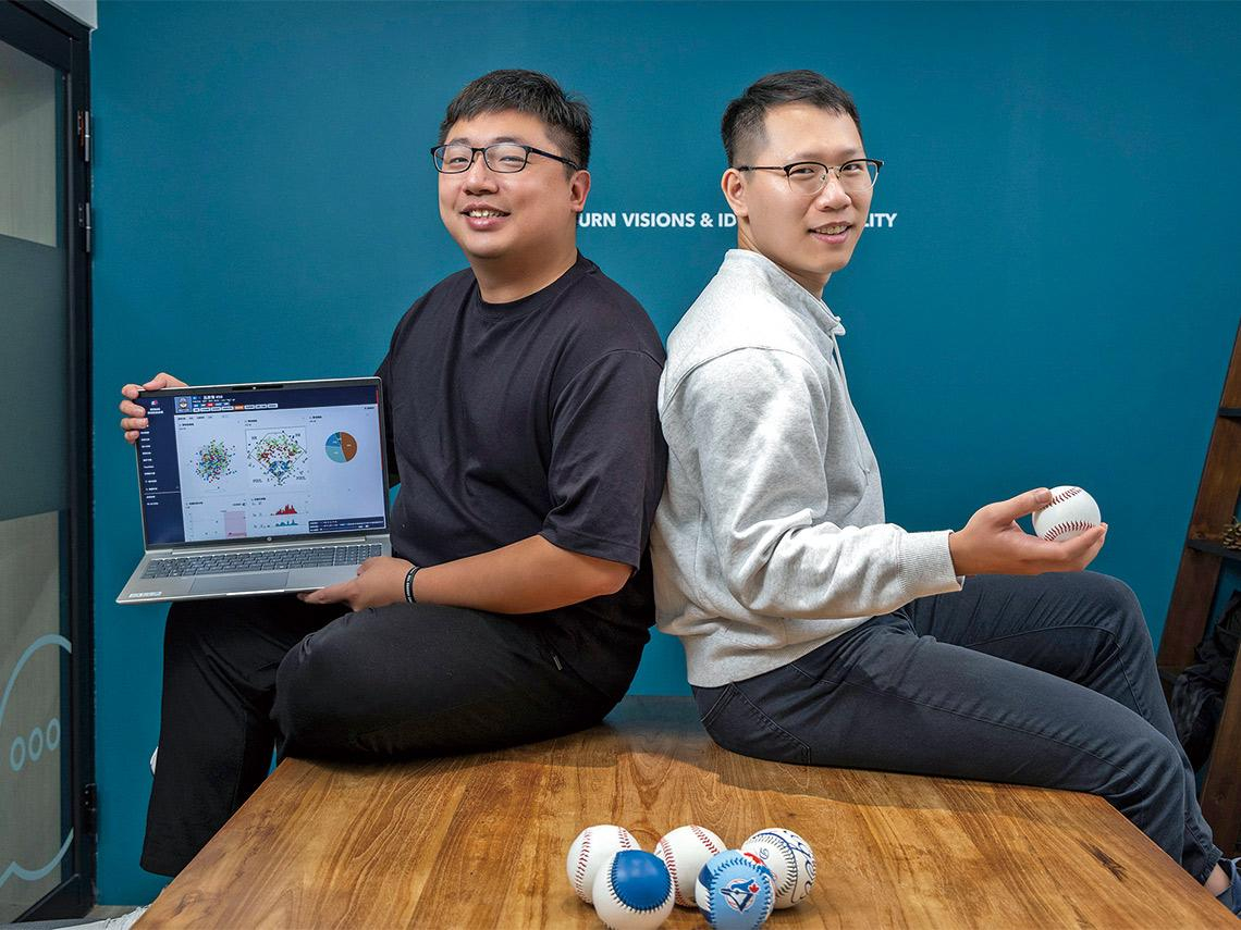 球迷創業開網站  分析賽事數據、跨入廣告偵測  中職四球團都需要它  野革賺科技AI財