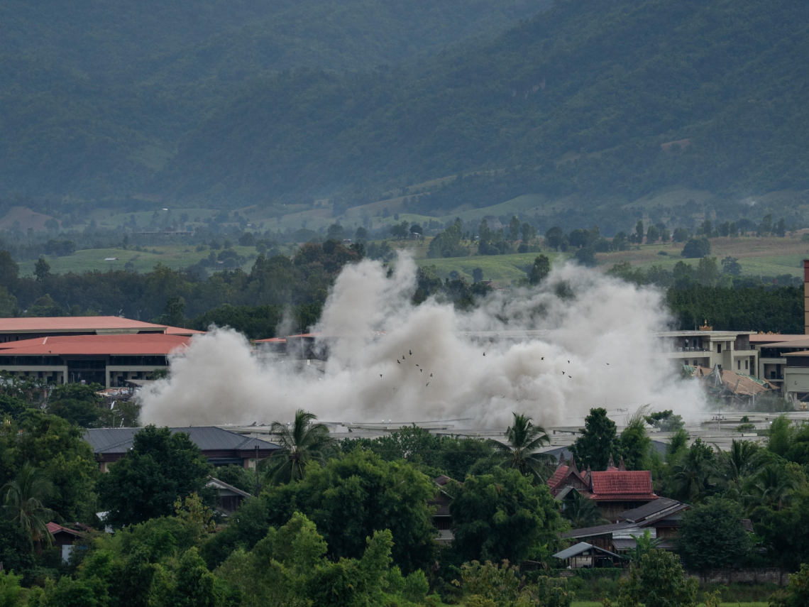 緬甸軍方出重手！宣布「徹底夷平」KK園區，網路博弈、非法賭博...635處據點全數炸毀