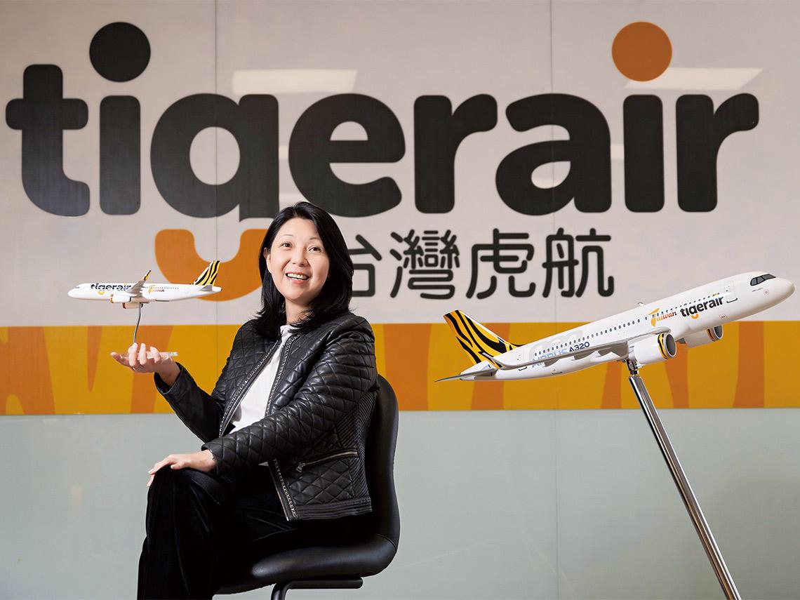 專訪》「點子王」黃世惠  推低價地圖月增12萬張機票收入    虎航女董：不做百貨  專攻6小時內短程線