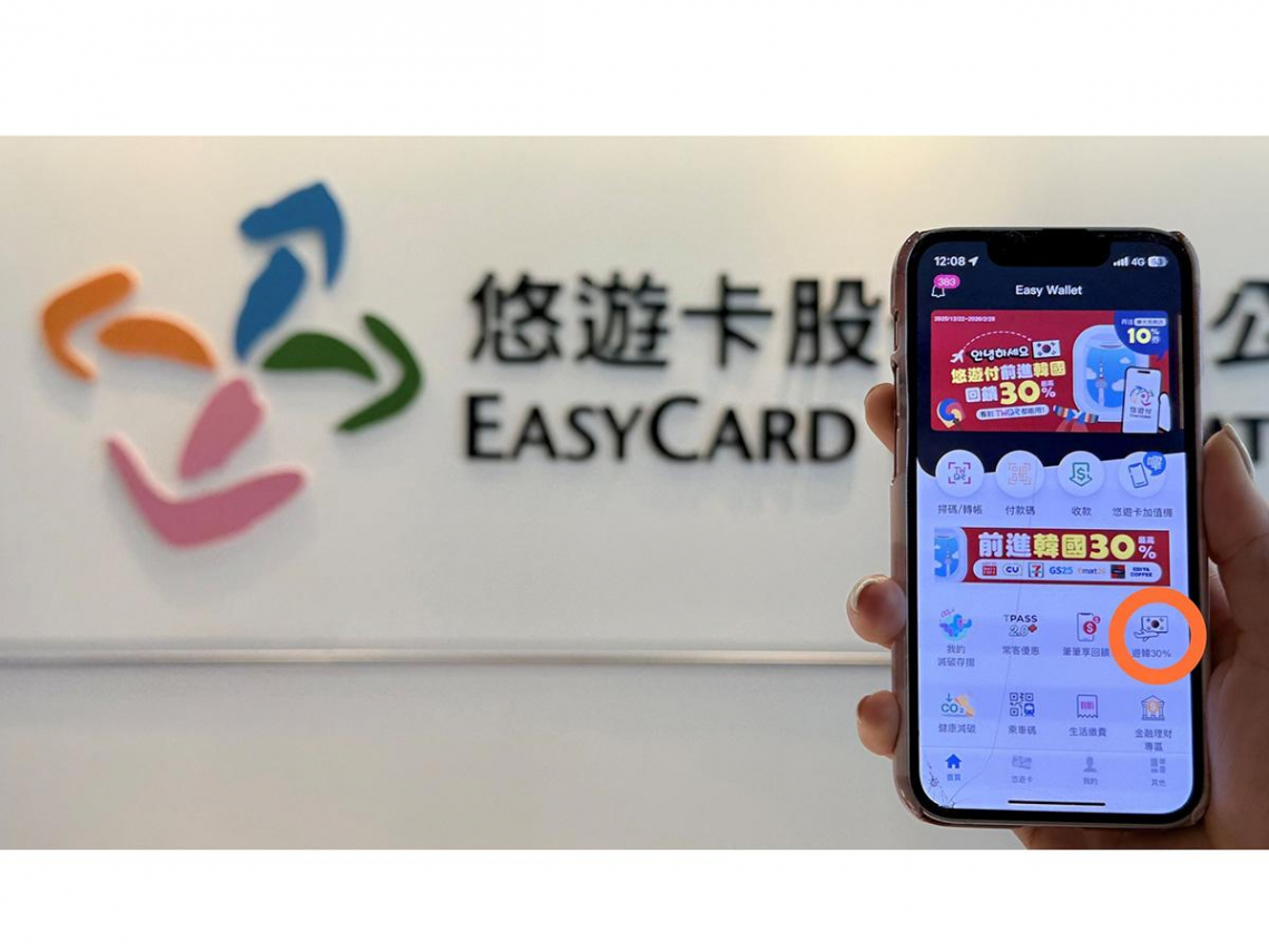 悠遊付韓國跨境支付首月表現亮眼 日均交易額成長破60%