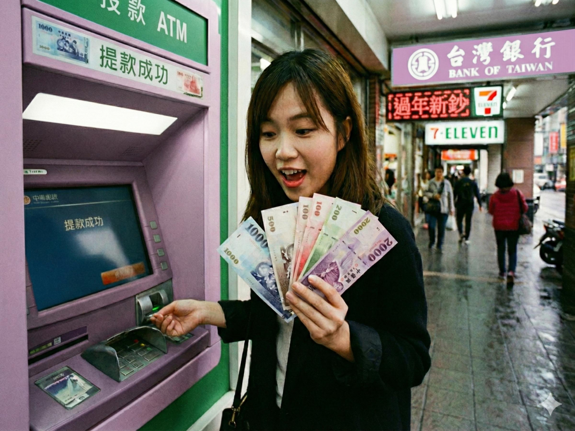 換新鈔銀行倒數！ATM怕領舊鈔、一招湊齊「5色鈔」…哪裡可以換新鈔先查換鈔地圖，銀行郵局提領限制？