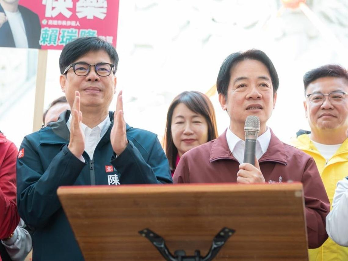 賴清德一句「不可能輕鬆太久、未來麥克風會比較大隻」！陳其邁卸任回鍋政院？本人回應現在只有一目標