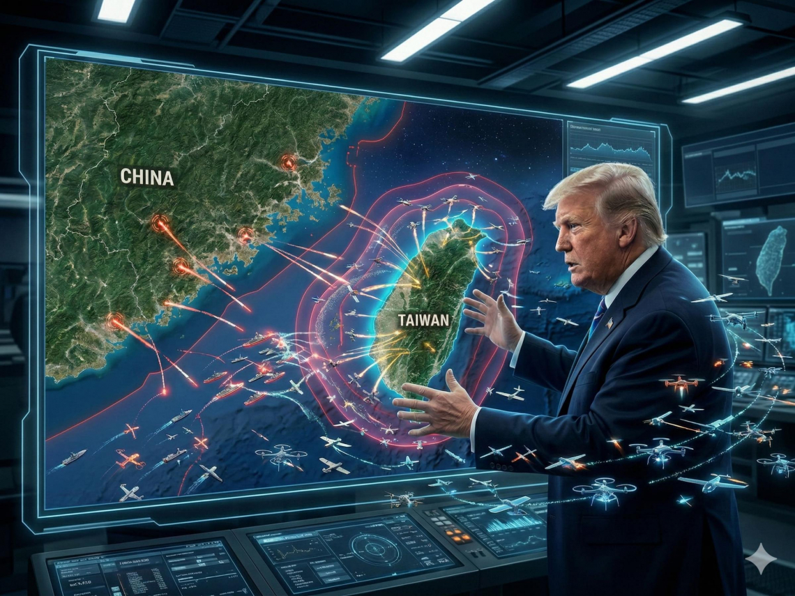 川普要盟友承擔更多防衛責任　台灣不靠美軍出兵怎取勝？美智庫獻策：重押「這產業」拖慢共軍