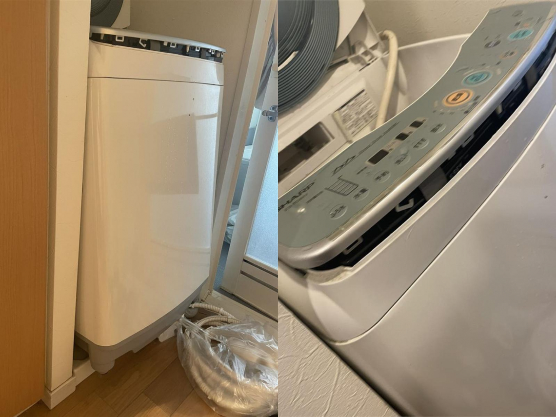 洗衣機洗到一半突爆炸「機身位移＋面板裂開」！女主播嚇壞…日大廠示警，哪些衣物不能機洗？黑名單曝光