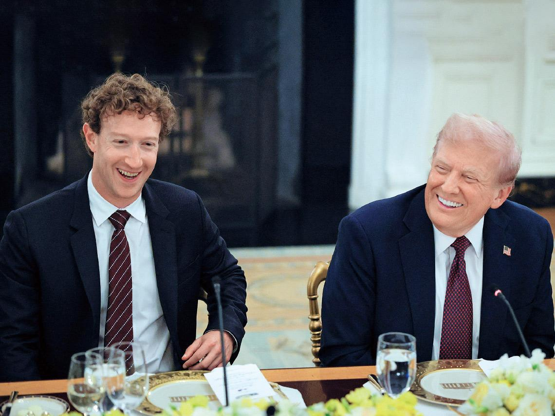 矽谷左派變「MAGA馬克」   帶領50兆帝國華麗轉身 推倒重來！Meta祖克柏的AI大梭哈