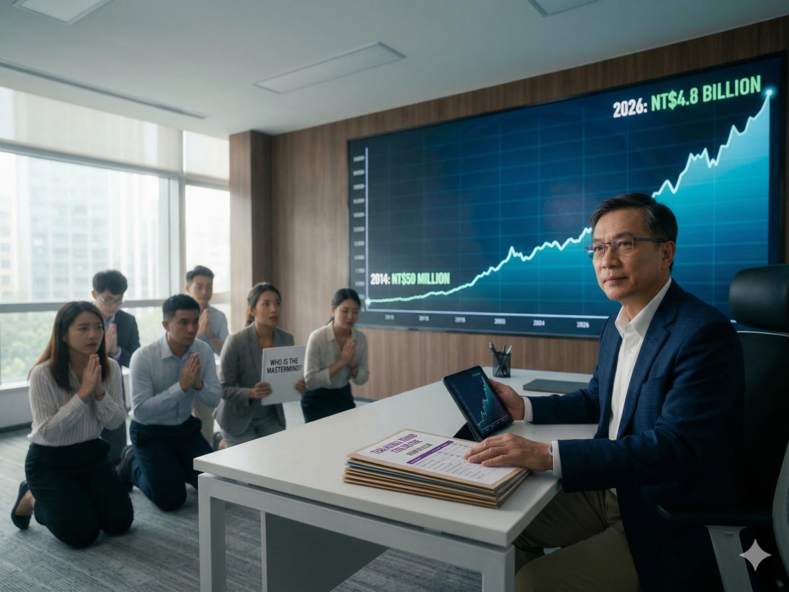 林哲群是誰？清大最強操盤手把5000萬翻成48億！持股名單曝光「飆股一堆」，連投信都來請益他