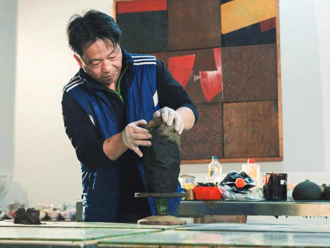 從醬菜工變身漆器大師   廖勝文 從傳統漆藝走出現代新意