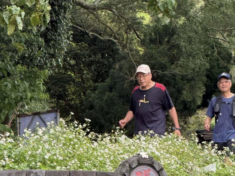 謝金河清明節登觀音山，遠眺淡江大橋感想曝 八里地價飛漲、新建案四起