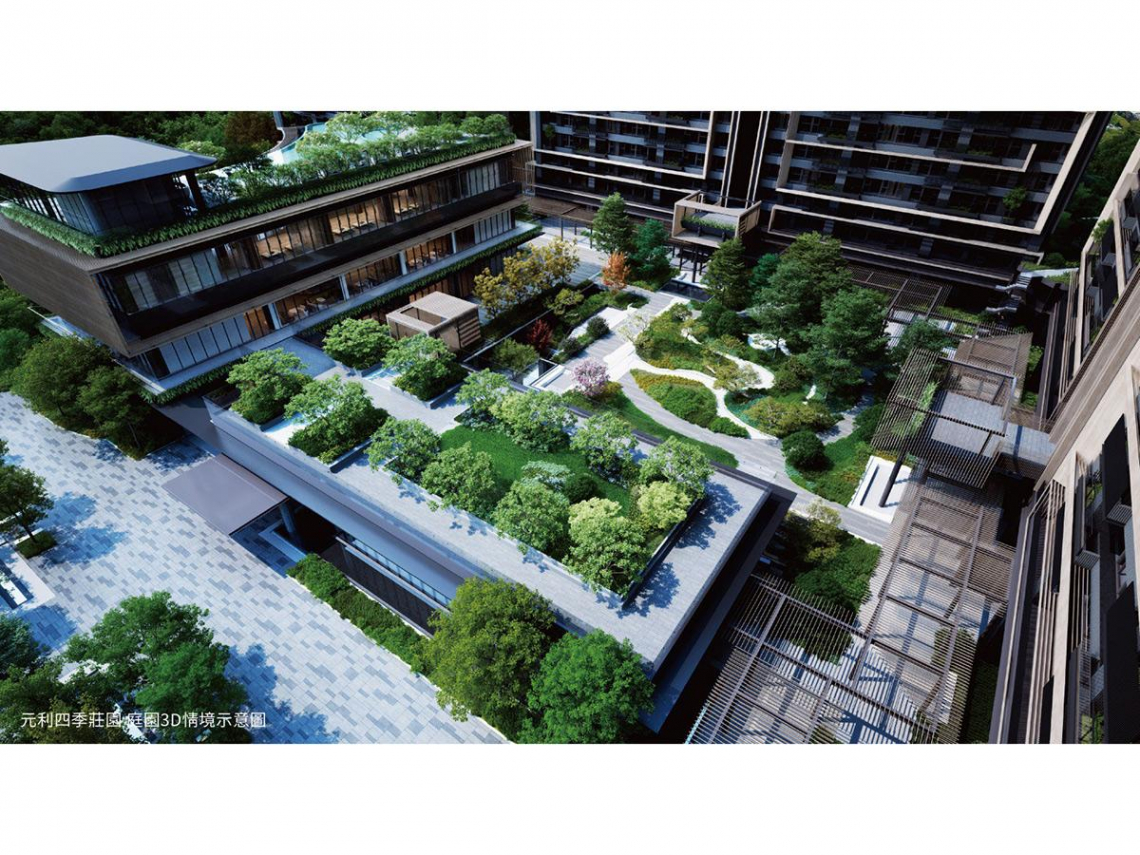 北市造鎮大案「元利四季莊園」銷售突破1000戶