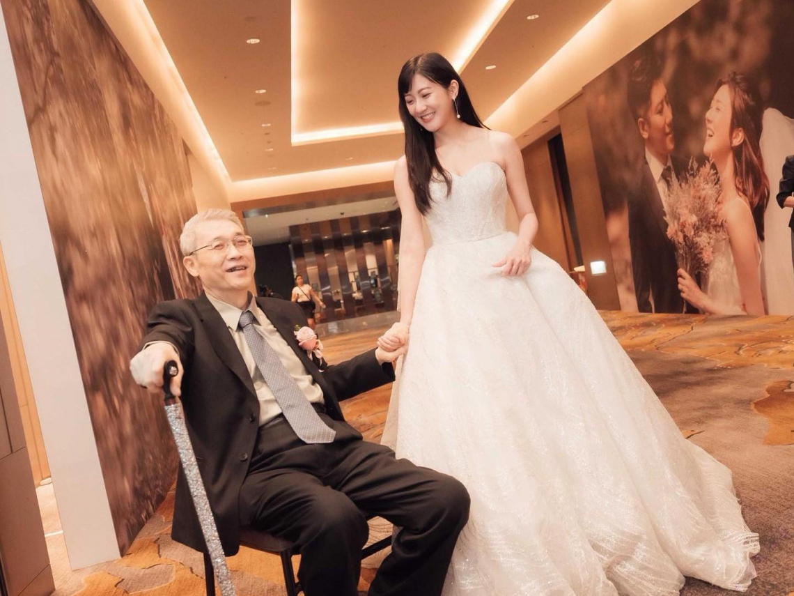 林逸欣名醫父病逝！忍痛抗癌5年，只為陪家人久一點…她慟別放手：不管下輩子多遠，都要再當一次你女兒