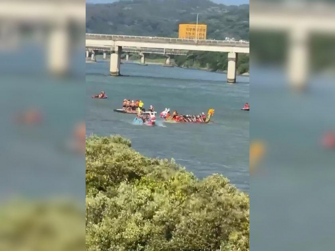 影／舵手酒駕龍舟？河道呈S形搖晃險撞對手「感覺真的要翻船」！他滿臉通紅，竟辯是「曬傷」
