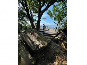 圓山保齡球館遭巨石「砸破洞」！謝金河走一趟圓山：探訪古老步道秘境，發現水神社歷史...品味圓山風景線