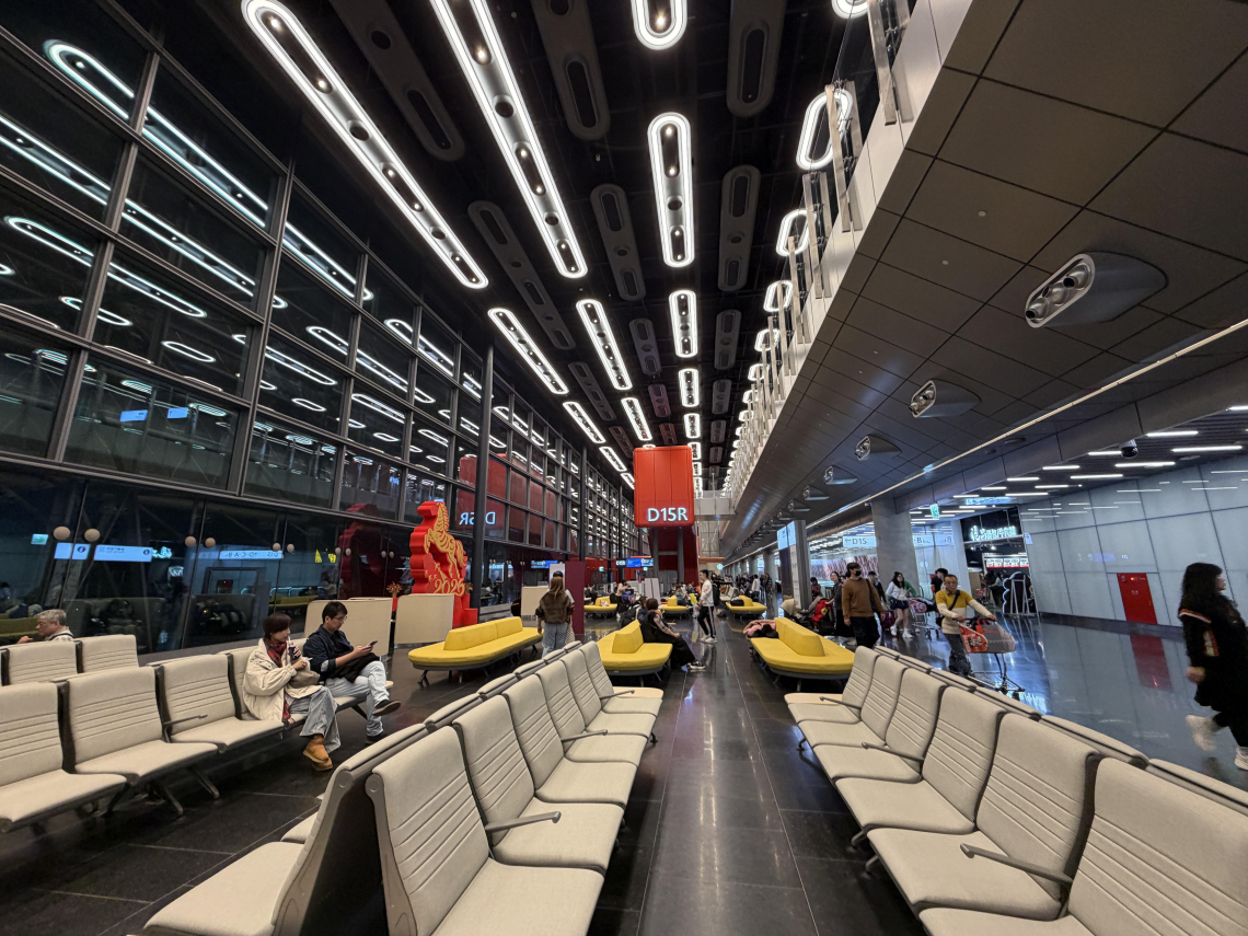 巴威颱風桃園機場760航班全取消！資深員工喊首次見到…網驚：連長榮都不飛，就是代誌大條了