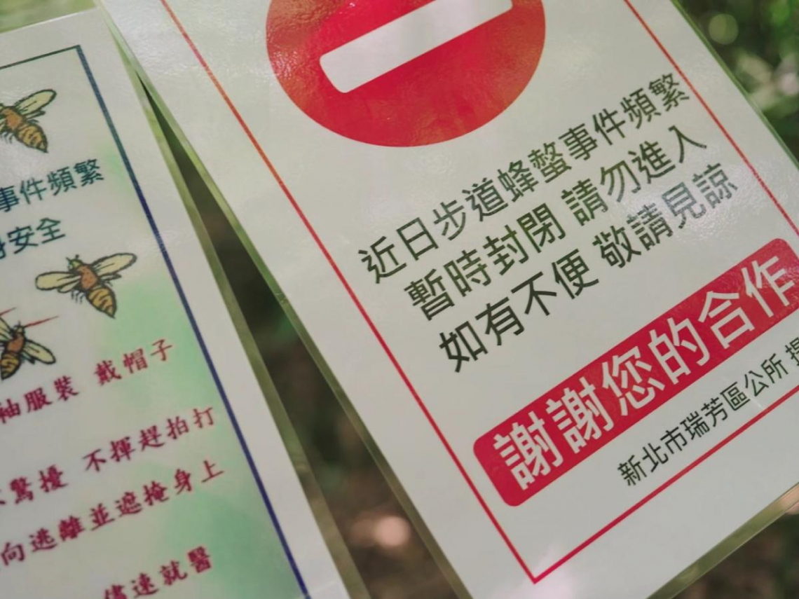 天氣越來越熱，虎頭蜂不再冬眠？ 蜂群螫傷民眾事件頻傳！ 新北首創「虎頭蜂Line Bot」守護市民安全