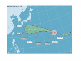 天氣／白海豚強颱「增壯增大」還沒來台灣亂、36度高溫先熱爆到這天！颱風最新路徑圖、10日報搶先看