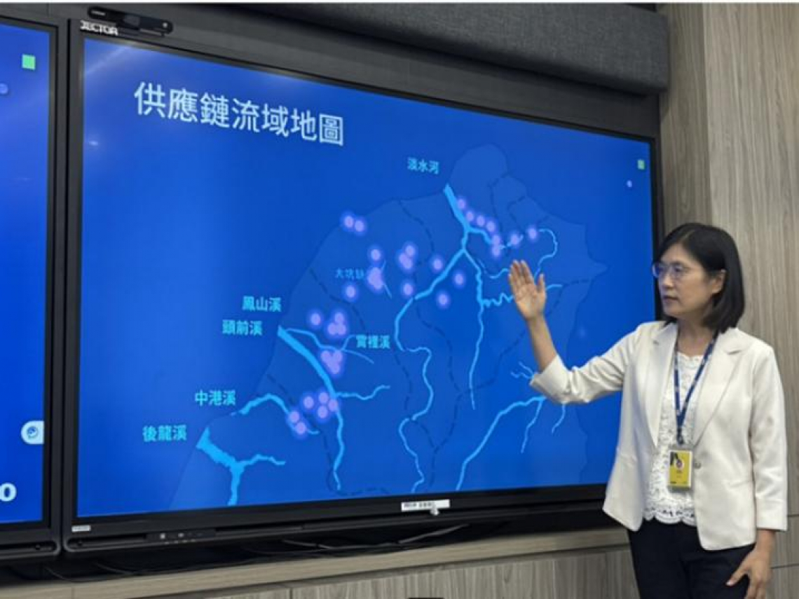 友達製程水回收率95%，為何還要帶供應鏈從節水走向流域守護？一張流域地圖揭企業水治理新思維