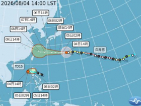 天氣／白海豚颱風最新路徑！北北基桃「暴風圈侵襲率」出爐，這天估發布海警，父親節會影響嗎？10日報先看