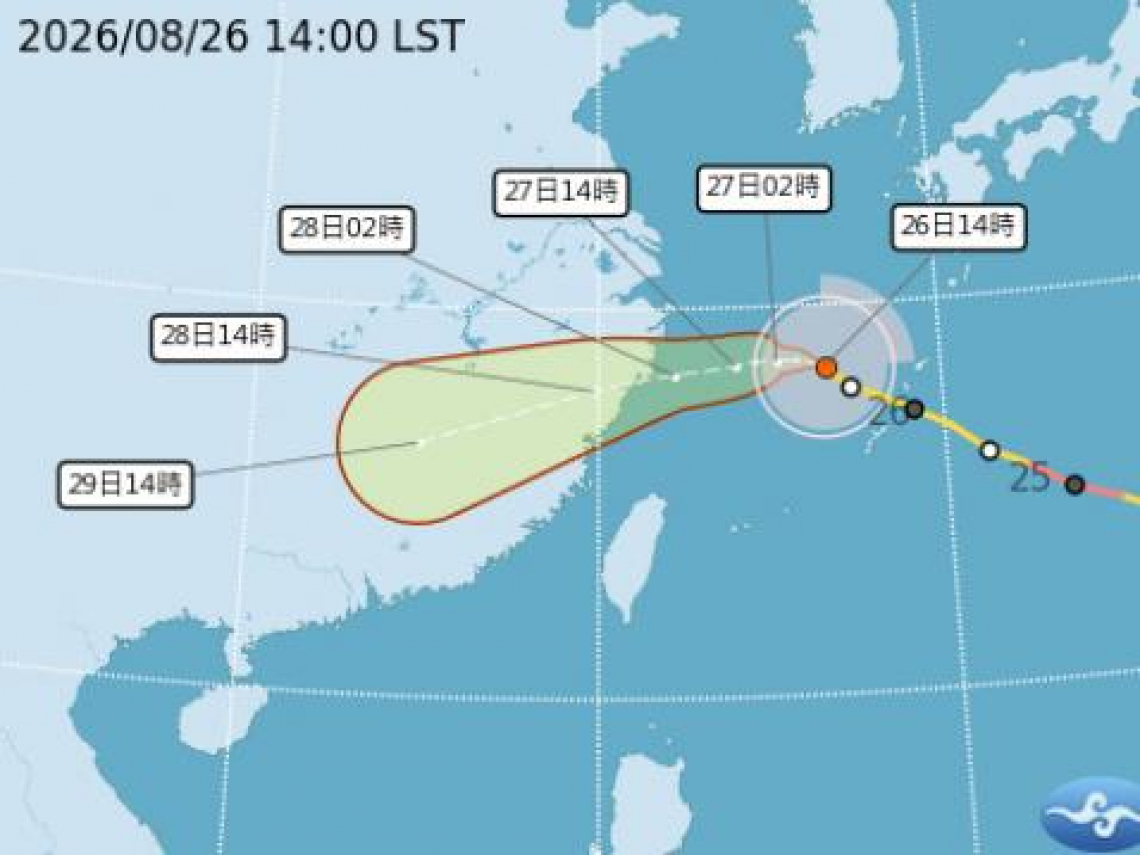 天氣／颱風沙德爾最新路徑！高溫35度先來、此時最接近台灣「大雨又來熱區曝光」…10日預報先看