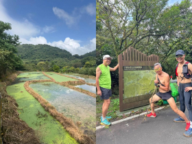 竹子山、金山怎麼玩？「這條古道」重見天日！謝金河沿著水圳小徑走，驚見葵扇湖梯田生態美景